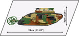 Lego Mark I Tank