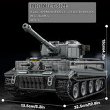 Tiger Tank Lego Set