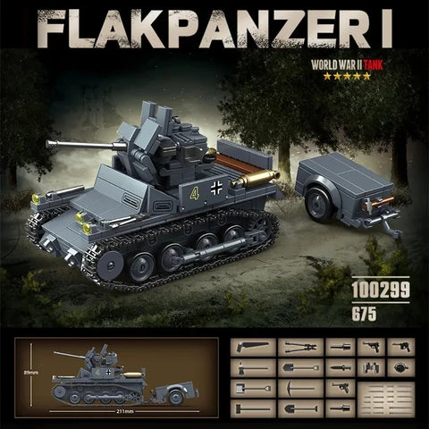 Flakpanzer I (1939) – Deutschland